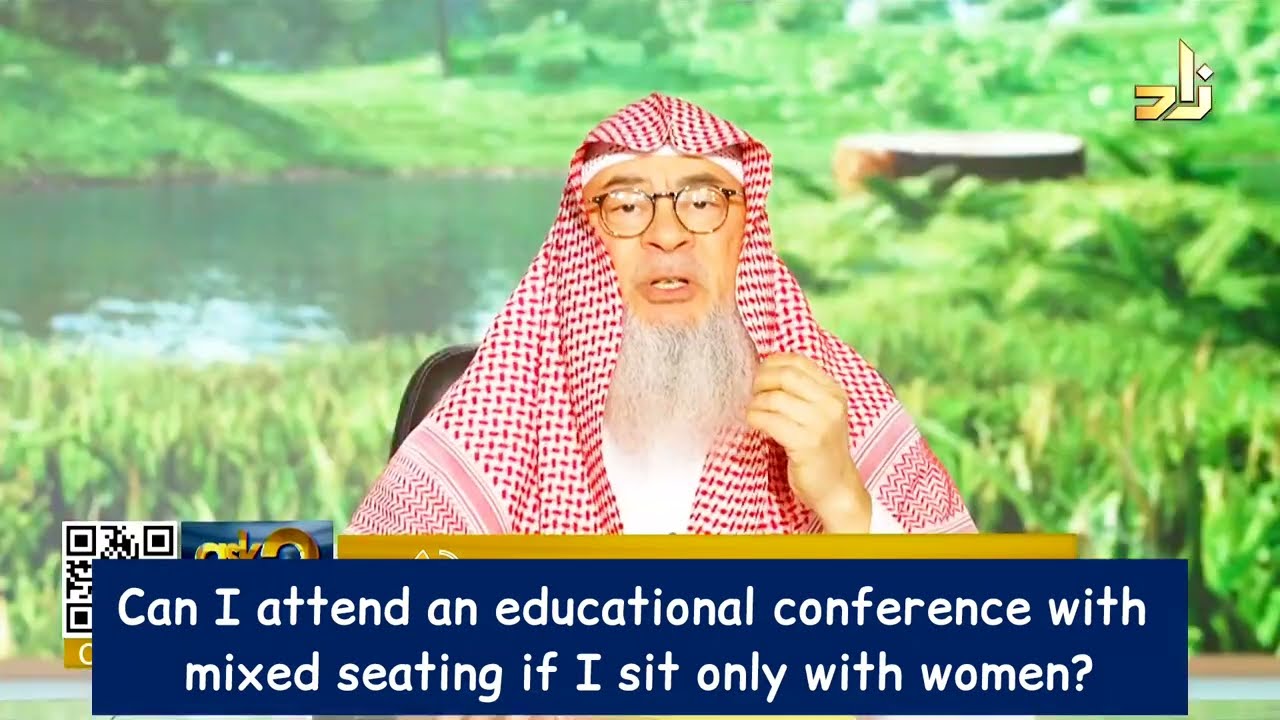 Can I Attend Conference In Uni With Mixed Seating If I Sit Only With Women?