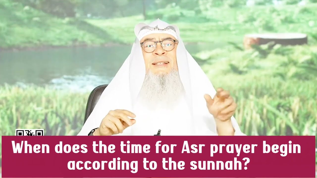 When Does The Time For Asr Prayer Being According To The Sunnah?