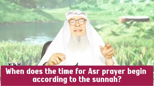 When Does The Time For Asr Prayer Bei...