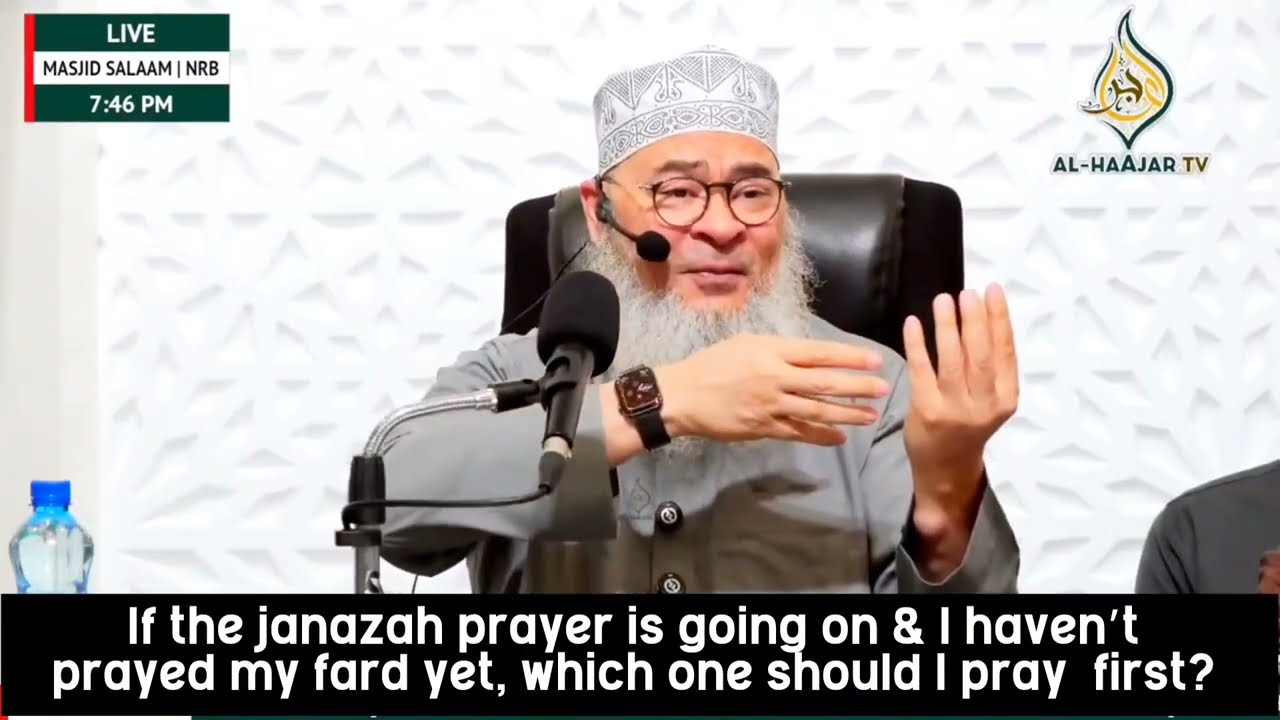 Funeral Prayer Going On, I Haven't Prayed Fard Yet, Which One To Pray First?