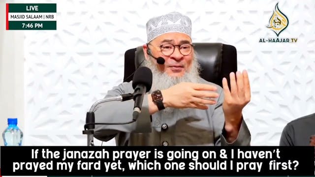 Funeral Prayer Going On, I Haven't Pr...