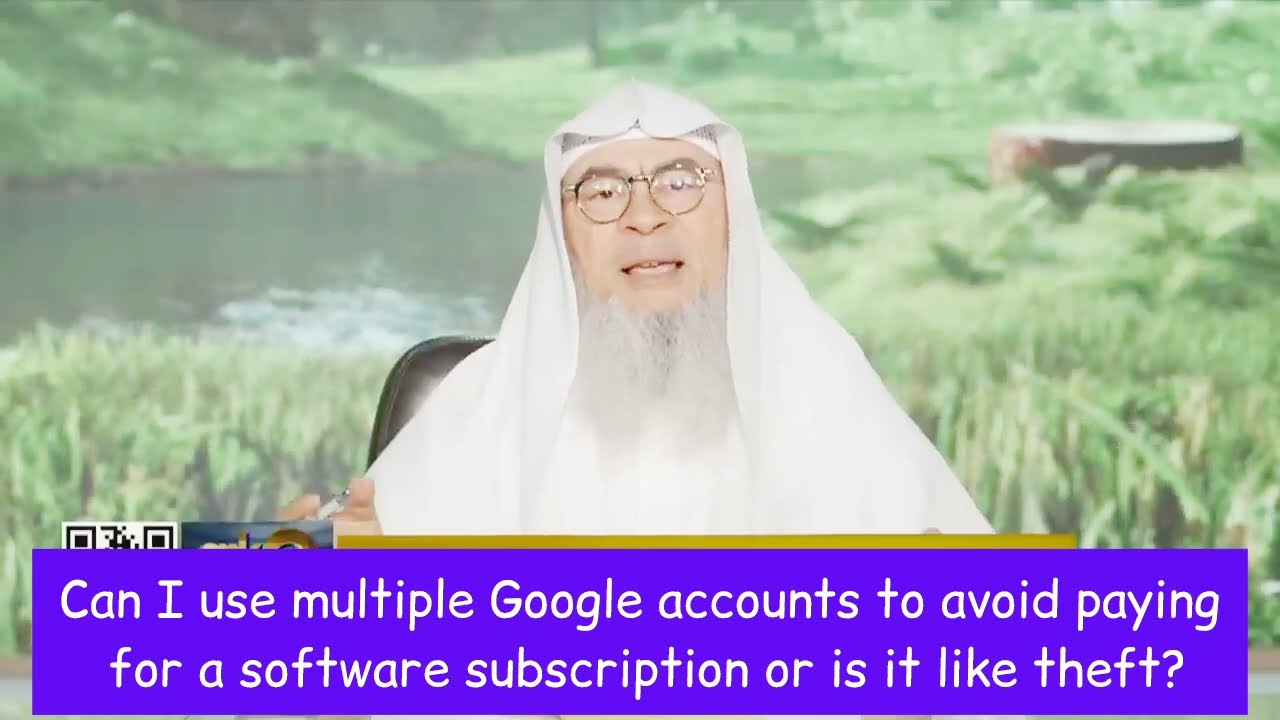 Can I use multiple Google accounts to avoid paying for a software subscription?