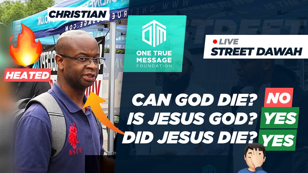 HEATED - Christian FAILS To Answer Simple Qustions Then RUNS