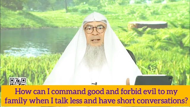 How 2 enjoin Good & Forbid evil if I ...