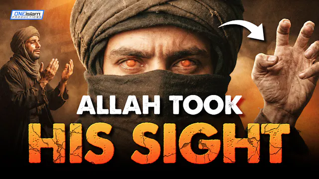 Allah Made This Man Blind For His Sin