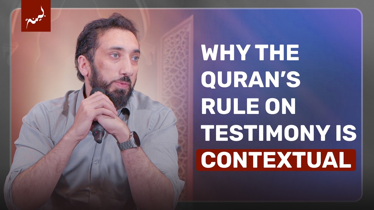 Why does the testimony of two women equal one man in the Quran