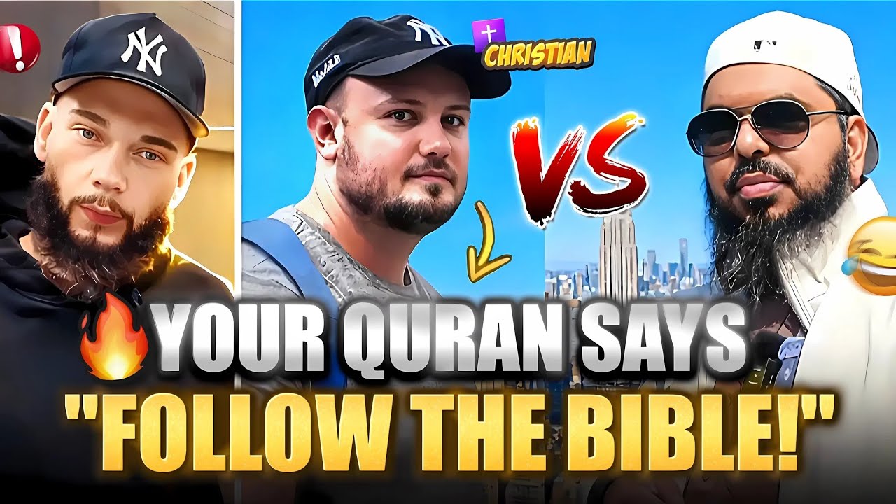 NYC Street Debate - Christian Regrets Debating These 2 Muslims