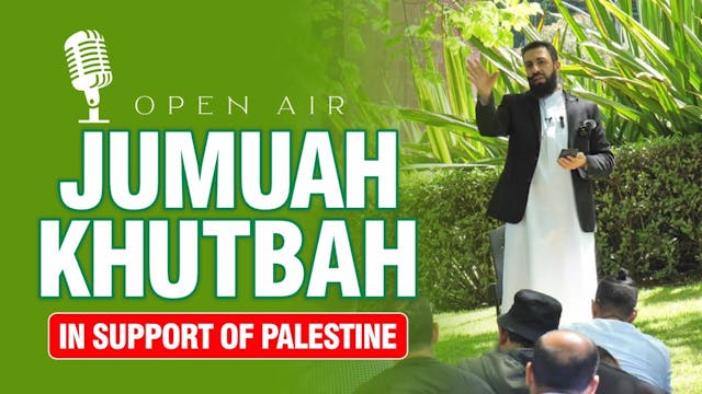 Jumuah Khutbah in Support of Palestine