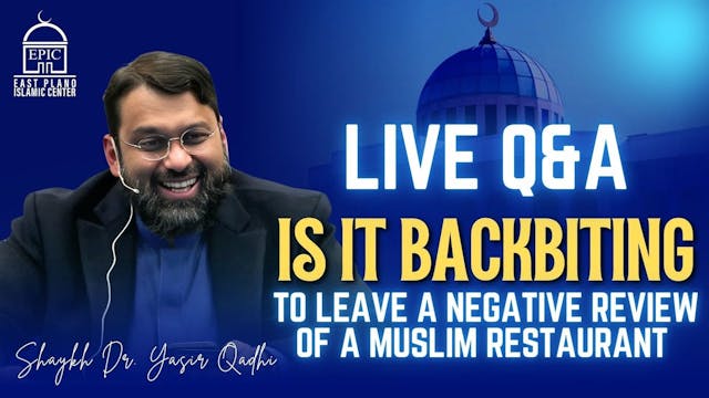 Is It Backbiting To Leave A Negative ...
