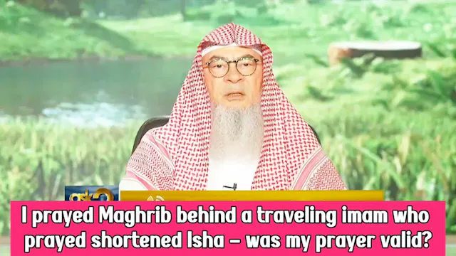 I Prayed Behind A Traveling Imam Who ...