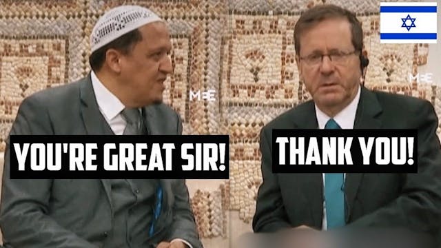 MUSLIM IMAMS SECRETLY MEET ISRAELI PR...
