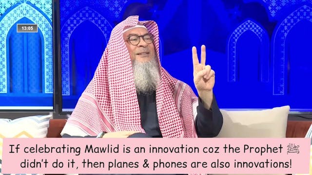 If Celebrating Mawlid Innovation, The...