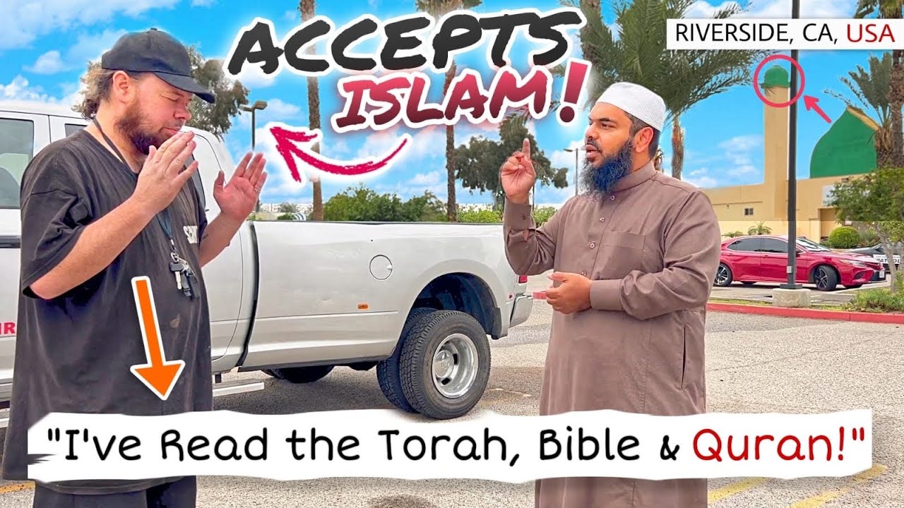 9 Shahadas! RiverSide Dawah & Q/A | Christian PASTOR led him to Islam!