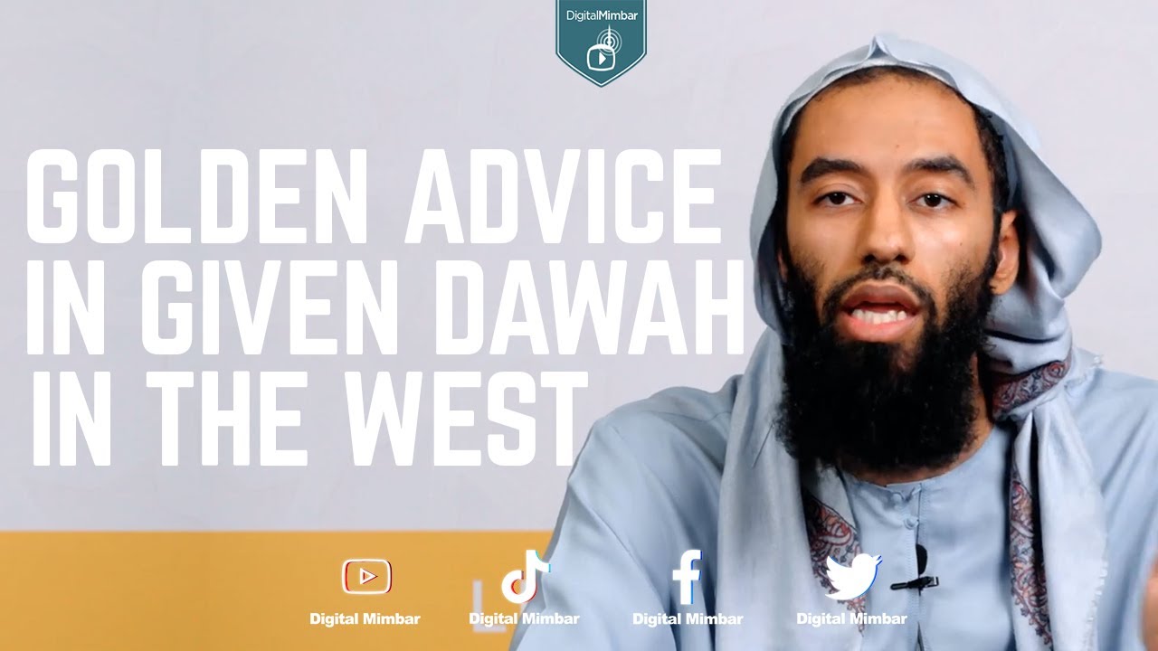 Golden advice in given dawah in the west - Abu Taymiyyah