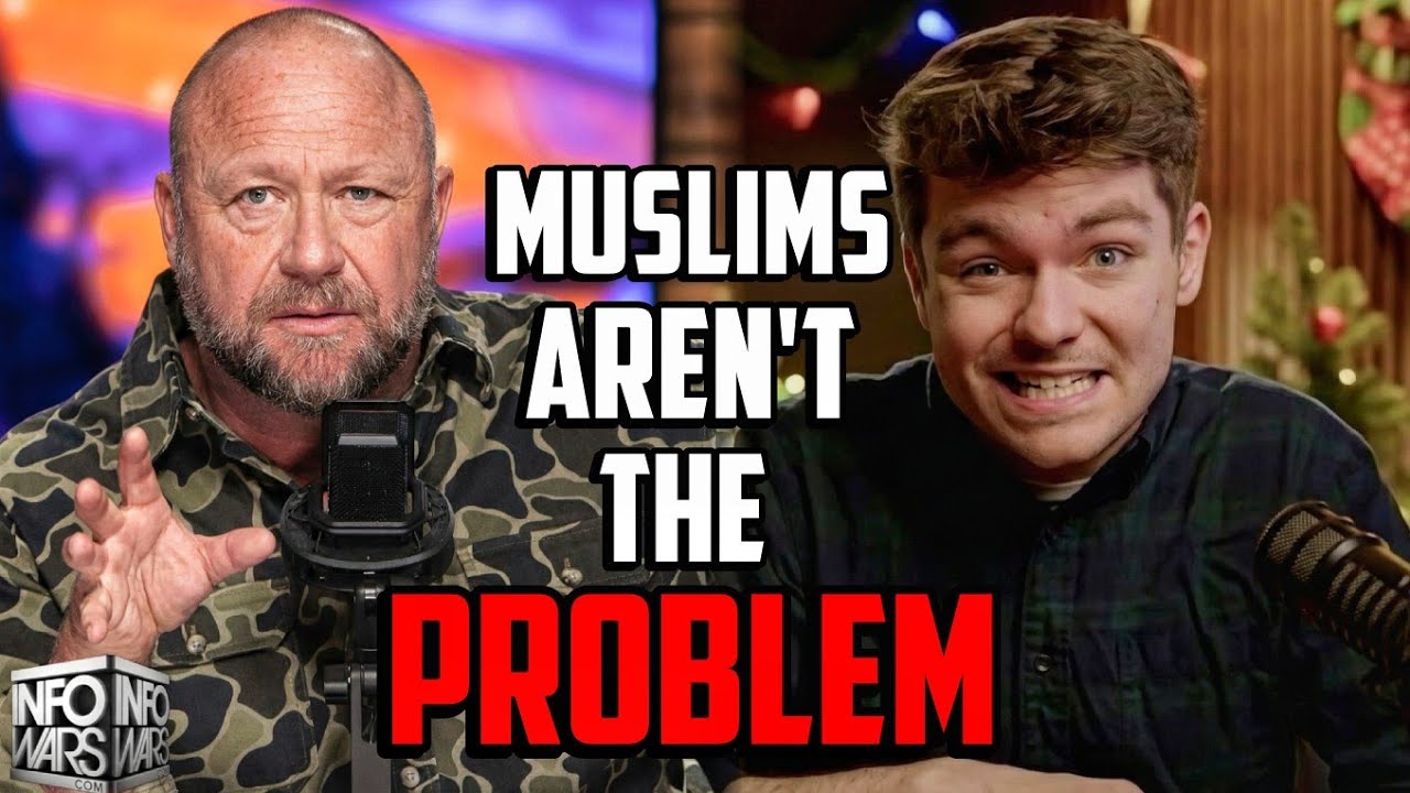 Nick Fuentes Obliterates Alex Jones On Muslim Invasion Of America