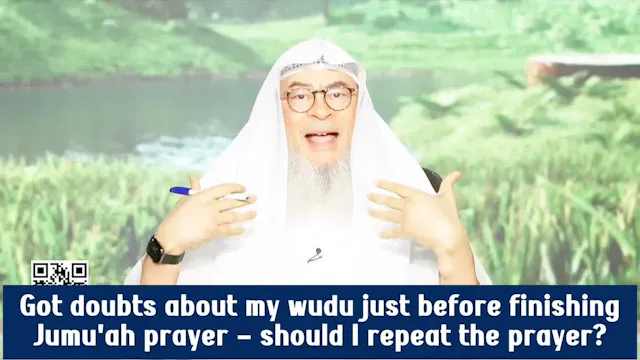 Got Doubts About Wudu Before Finishin...