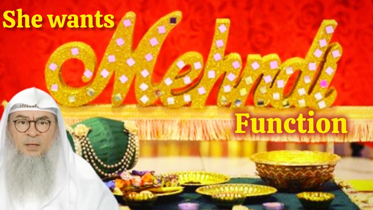 Bride wants Mehndi & Barat but groom only wants nikah & walimah, what to do 