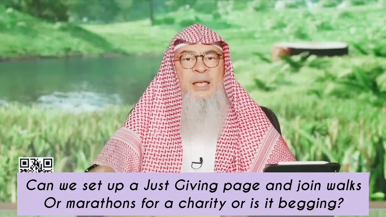 Can We Set Up Just Giving Page & Join Marathons For Charity, Is It Begging?