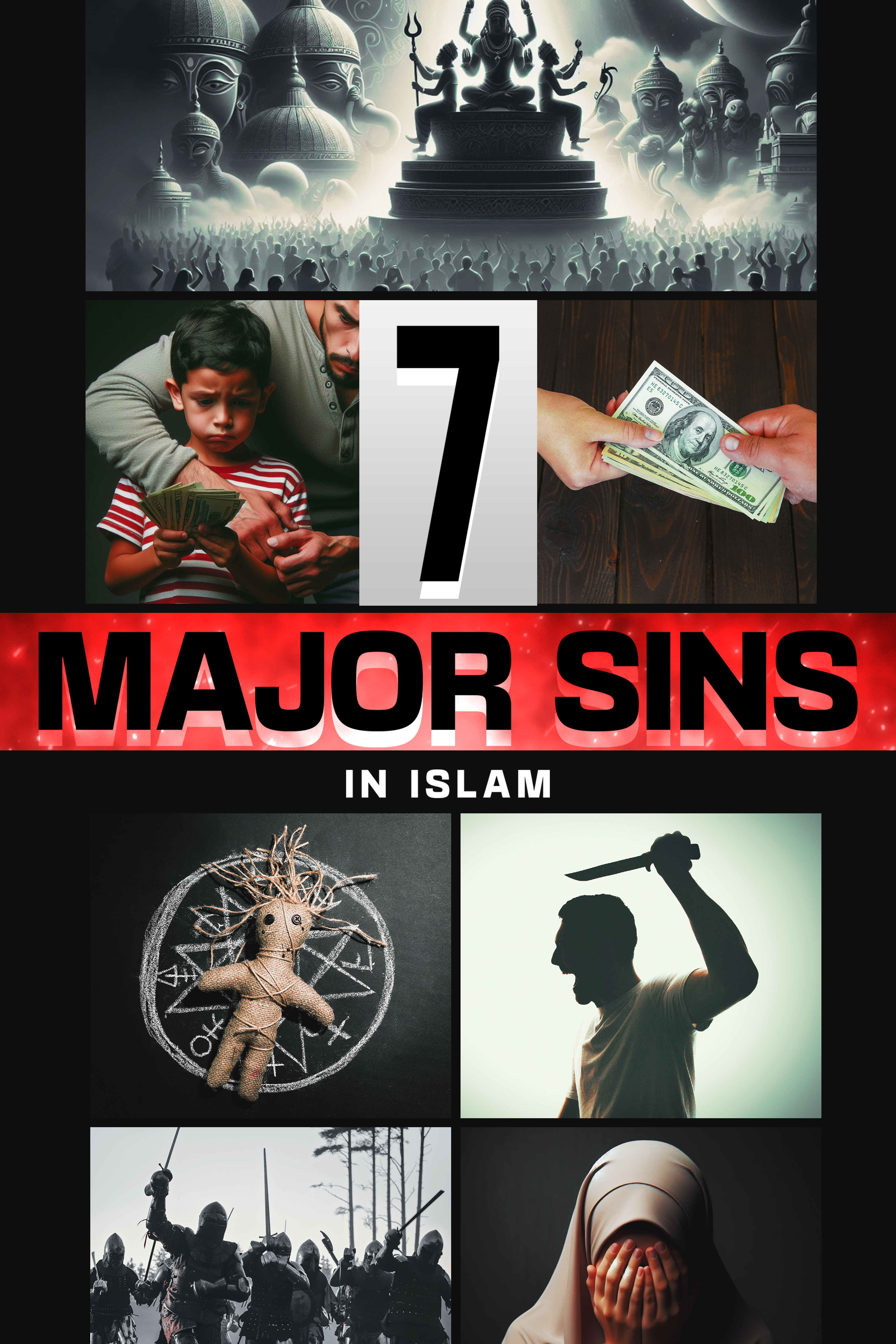 The 7 Major Sins In Islam Explained