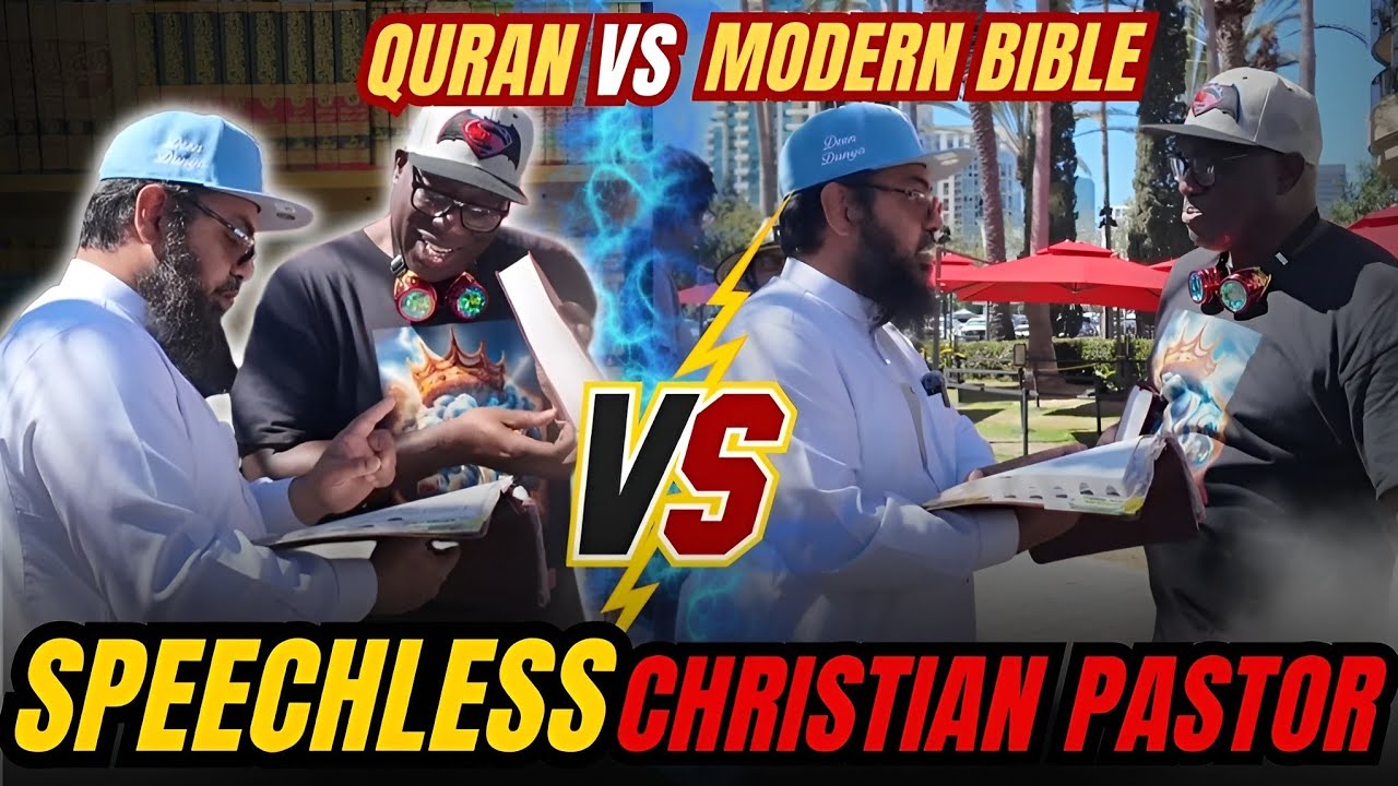 FUNNY DEBATE - Christian Pastor's Claims Refuted By Muslim With The Bible
