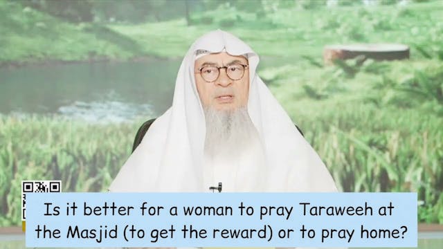 Is It Better For Women To Pray Tarawe...