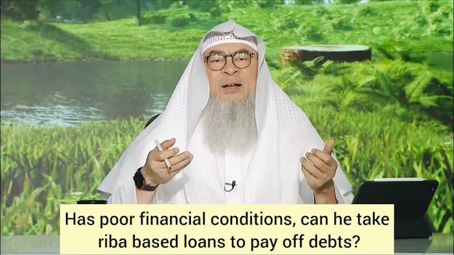 Poor financial conditions, can he tak...