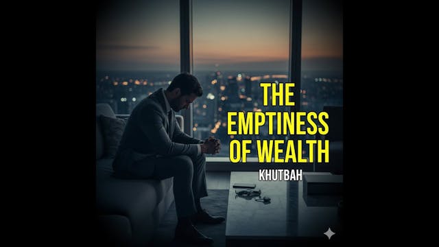 The Man Who Came To The Masjid