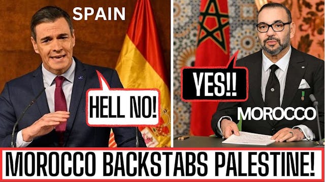 SPAIN BLOCKS I$RAELU SHIP BUT MOROCOO...