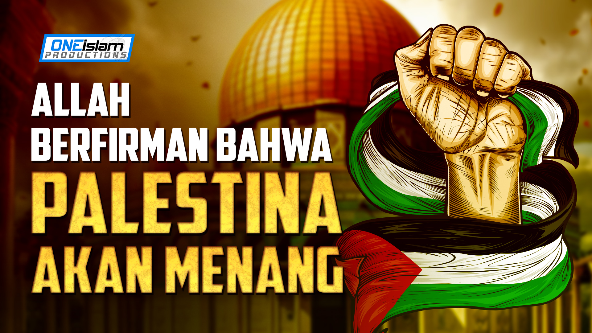 Allah berfirman bahwa palestina akan menang