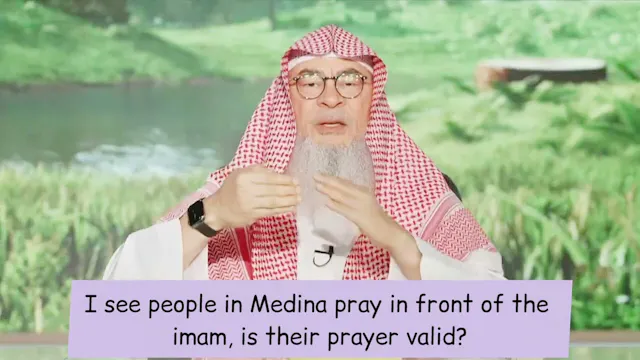 I See A Lot Of People In Madinah Pray...
