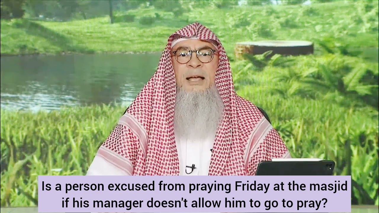 Am I excused from praying Friday if my boss doesn't allow me to go to the masjid
