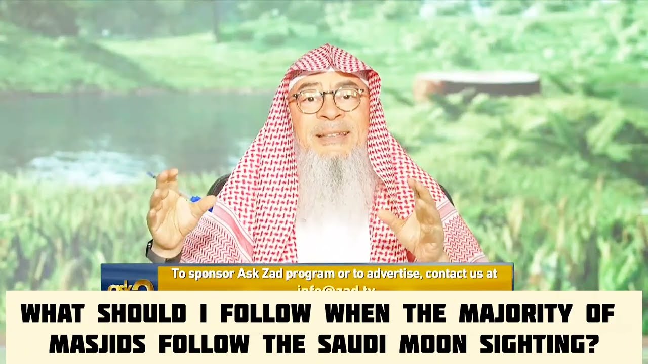 What Should I Follow When Majority Follow Saudi & Not Local Moon Sighting (Eid)?