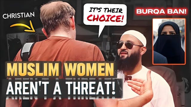 Christian Man Defends Muslim Women Bu...