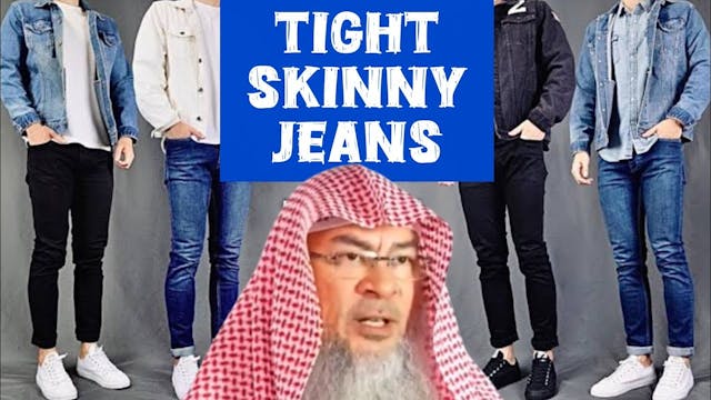 Can men wear tight skinny jeans or pa...