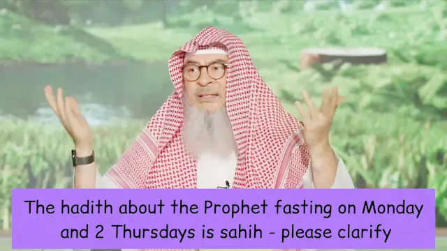 Hadith About Prophet Fasting On Monda...