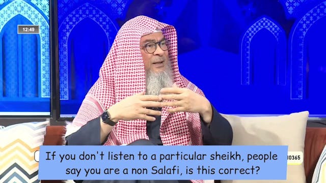 If You Don't Follow A Particular Shei...