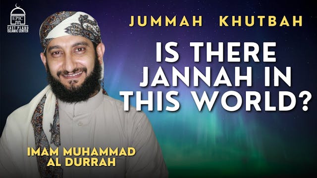 Is There Jannah in This World