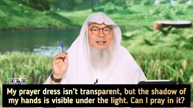 Prayer Dress Isn't Transparent, Shado...