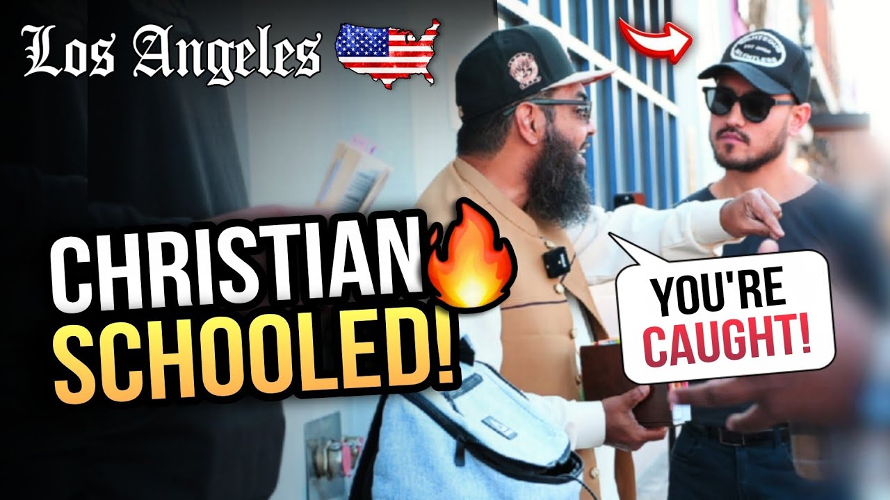 LOS ANGELES DEBATE - Shaykh Uthman SCHOOLS Christian Preacher