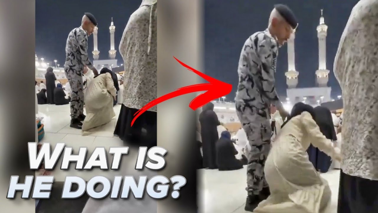 People Can't Believe What This Guard Did Inside Masjid Al-Haram