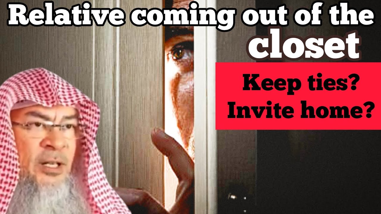 My Relative Recently Came Out Of The Closet, Can I Invite Him How To Keep Ties?