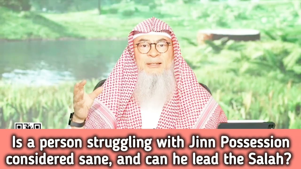 Is a person with Jinn possession considered sane & can he lead the prayer salah