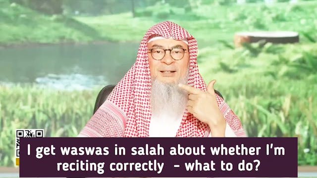 I Get Waswas In Salah Whether I'm Rec...