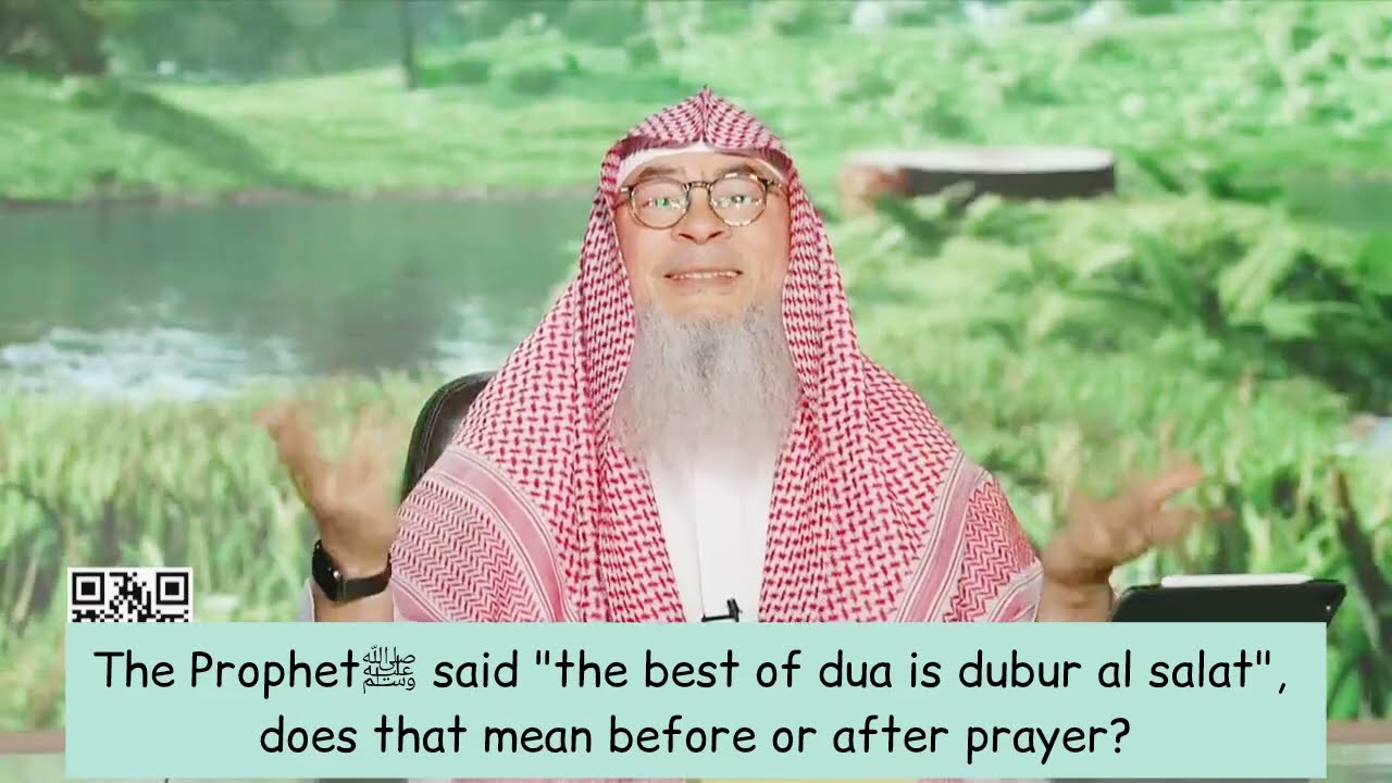 Is making dua before after salah as Prophet said The best of dua is dubur asalat