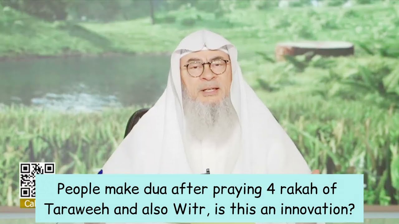 People Make Dua After Praying 4 Rakahs Of Taraweeh, Is This An Innovation?