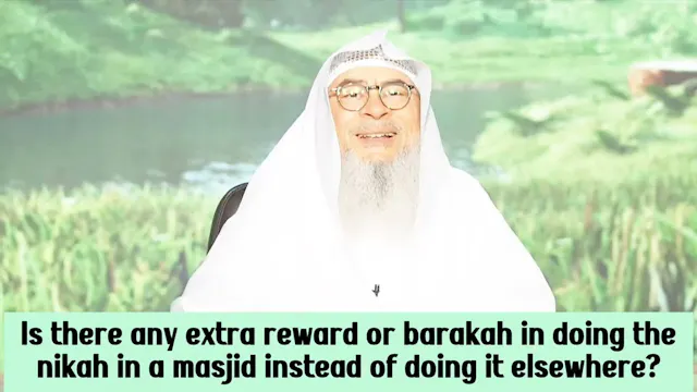 Is There Any Extra Barakah Doing Nika...