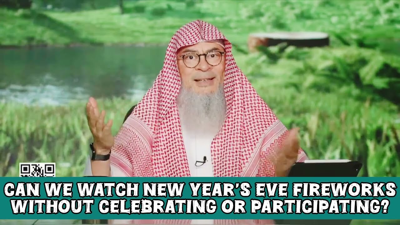 Can we watch New Year's Fireworks without celebrating or participating 