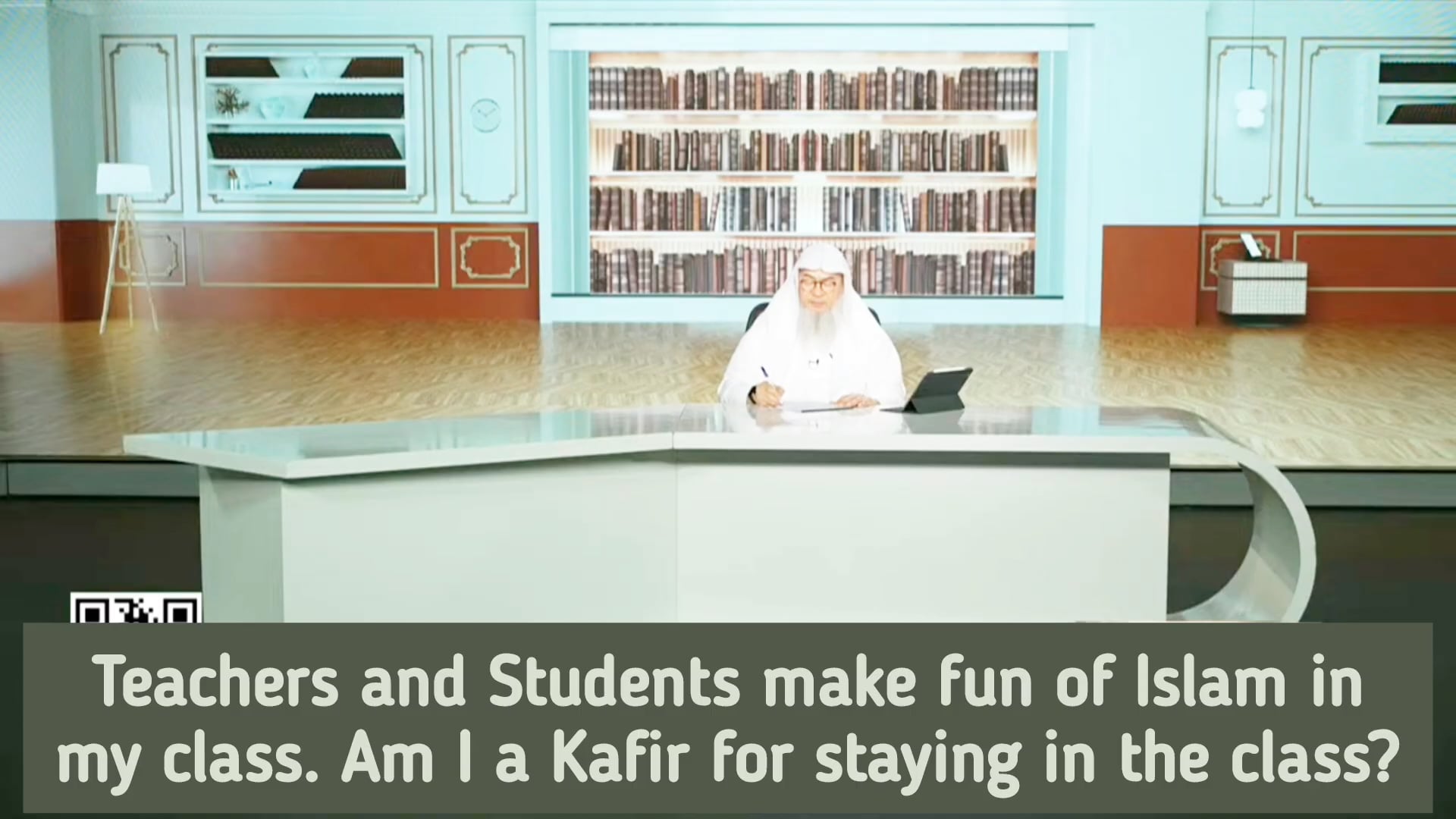 Teachers & students make fun of Islam in my class am I kafir for staying inclass