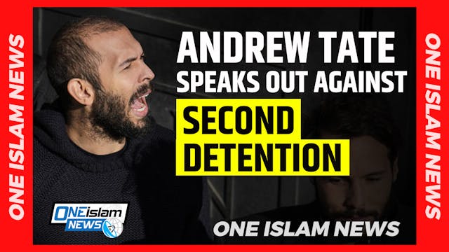 ANDREW TATE SPEAKS OUT AGAINST SECOND...