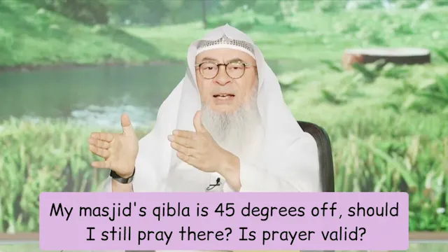 Masjid Is Not Facing Exact Qibla, Its...